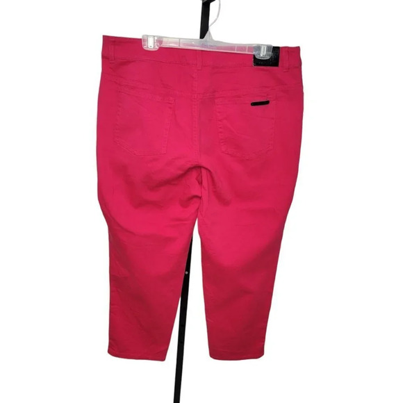 Anne Klein Pink Skinny  Jeans - Picture 5 of 6